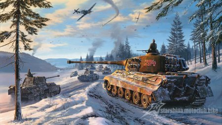World of Tanks. Кожен байкер в глибині душі, особливо зимою - Танкіст! ))) Частина перша - Танки.