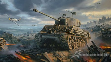 World of Tanks. В глибині душі, особливо зимою - кожен байкер танкіст! ))) Ч. 2 продовження.