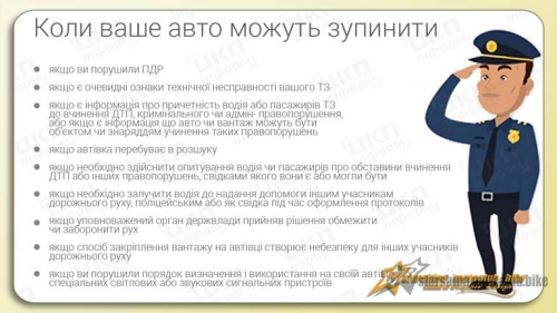 ВАС ЗУПИНИЛА НА ДОРОЗІ НОВА ПОЛІЦІЯ? ПАМ’ЯТКА ВОДІЮ